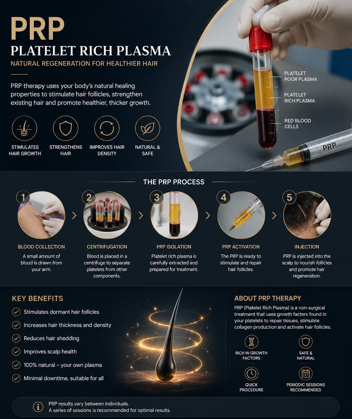 PRP platelet rich plasma treatment